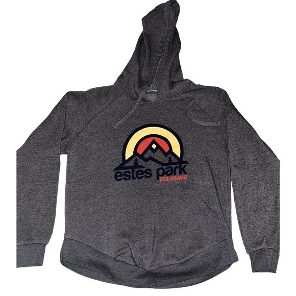 MV SPORT Estes Park Colorado Hoodie Womens Small Drawstring Outdoors - Picture 1 of 7